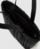 Bolso mediano K/Weave negro niquel